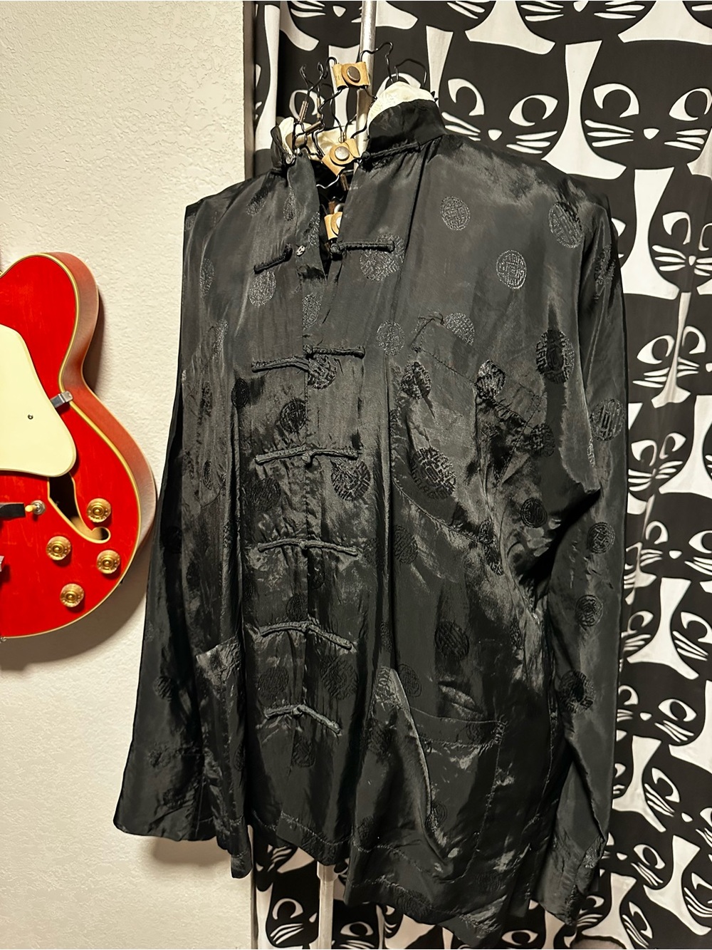Bruce Lee #vintage satin jacket